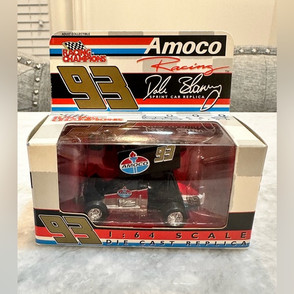 Dave Blaney #93 Amoco Racing Sprint Car Vintage NASCAR diecast car 1:64 - Picture 1 of 8
